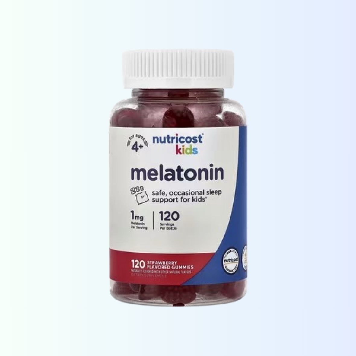 Melatonin gummies 1mg for kids x 120 (Nutricost)