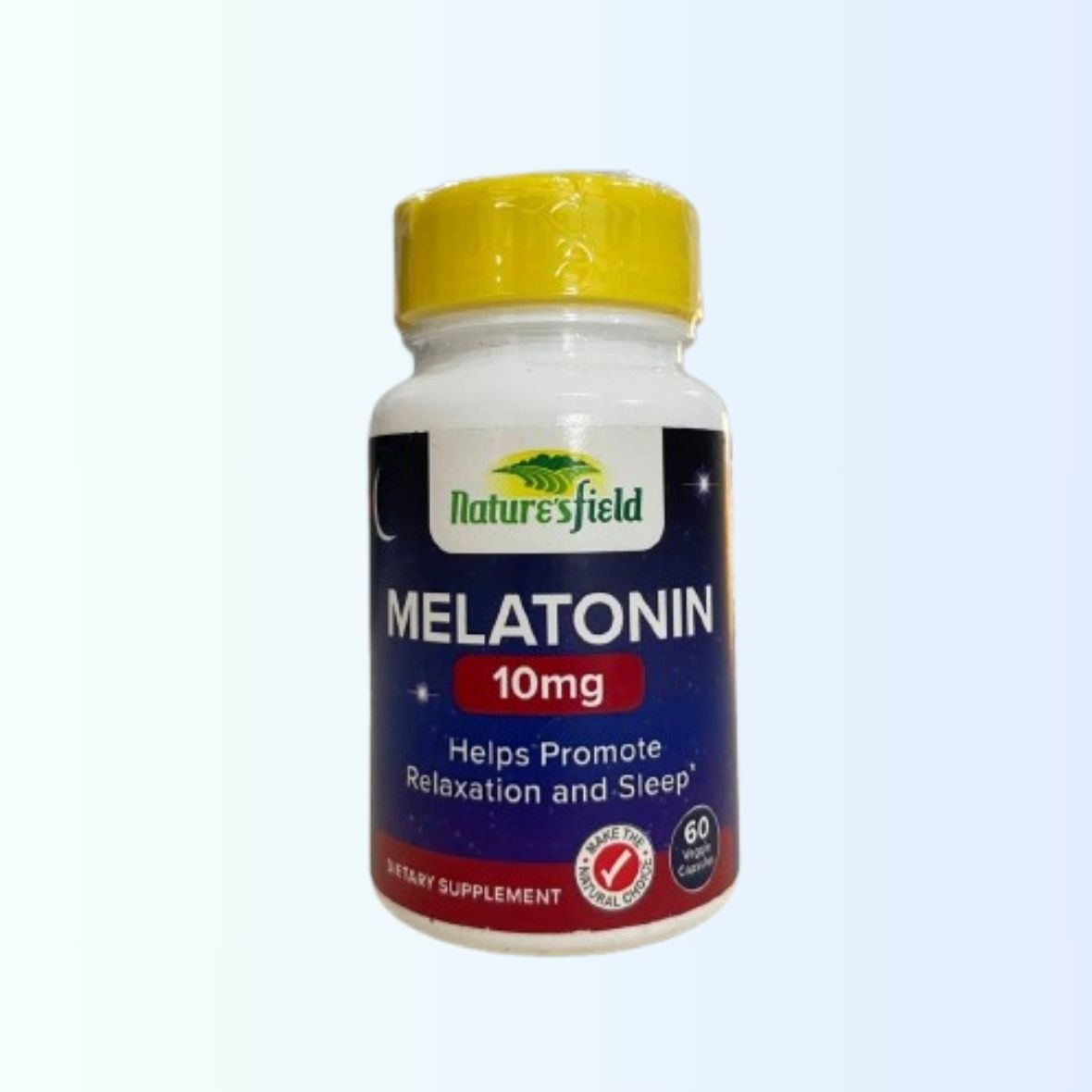 Melatonin Capsules 10mg x 60 (Nature's field) Exp : 6/28