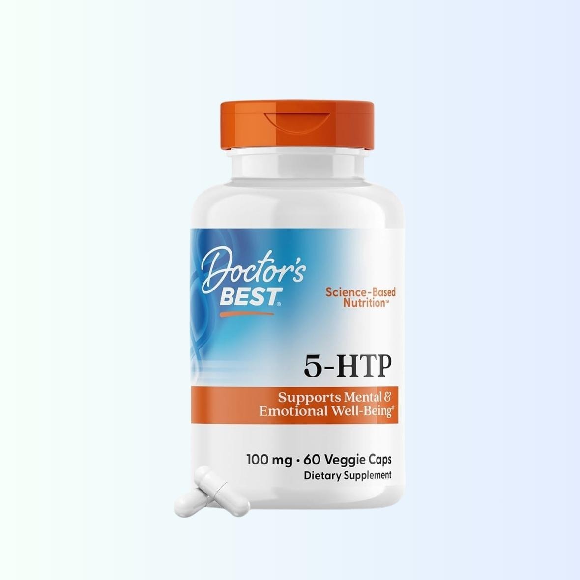 5-HTP 100mg Capsules x 60 (Doctor's Best) Exp : 3/28