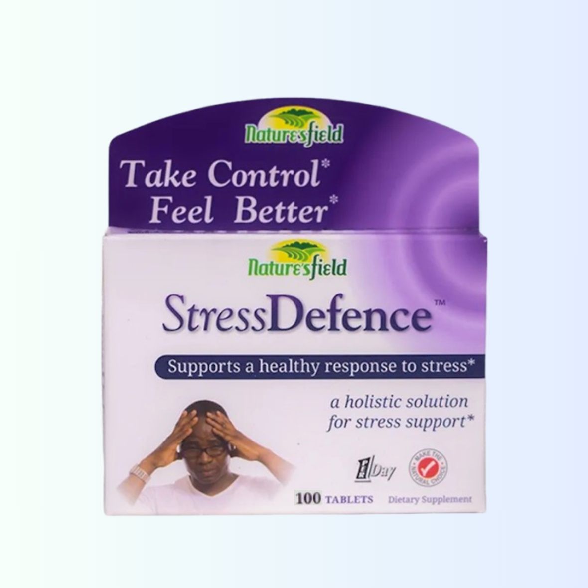 Stress Defence Tablets x 100 (Nature's field) Exp: 4/28