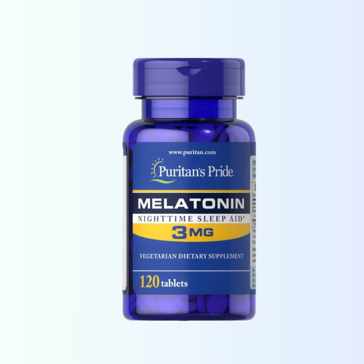Melatonin Tablets 3mg x 120 (Puritan's Pride) Exp : 1/27