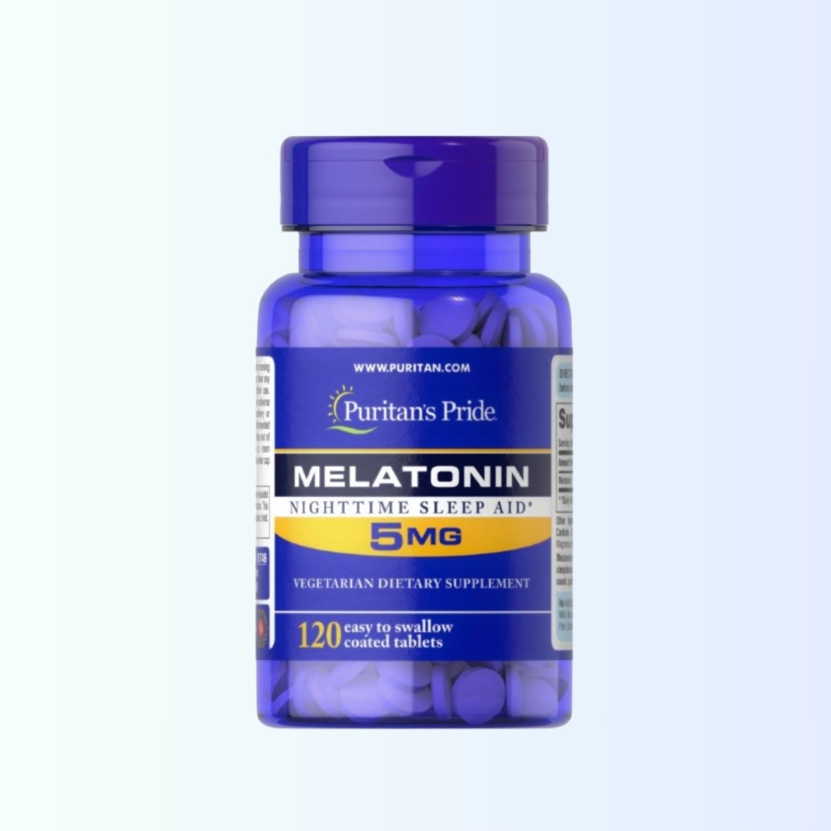 Melatonin Tablets 5mg x 120 (Puritan's Pride) Exp : 7/28