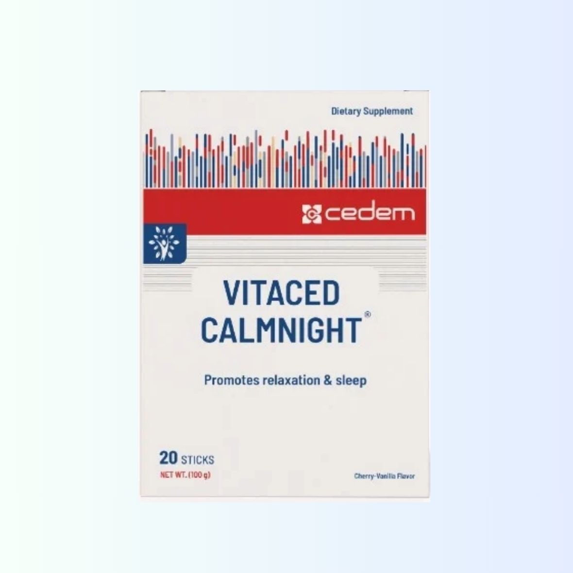 Vitaced Calmnight Powder x 20 Sticks (Cedem) Exp: 4/27