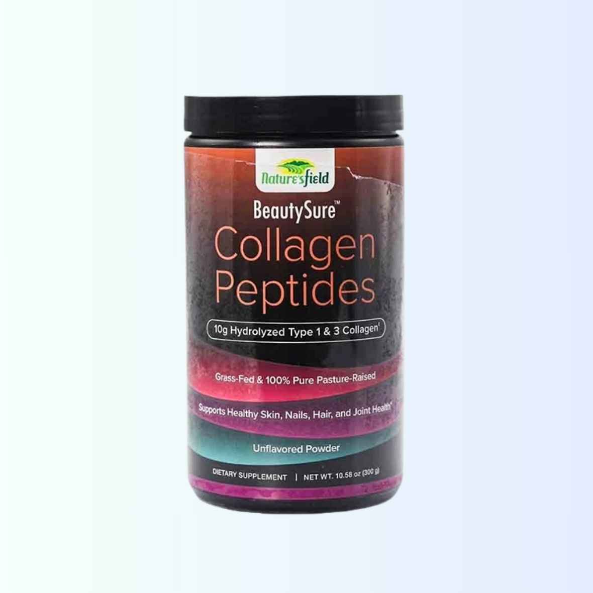BeautySure Collagen peptides powder 300g (Nature's field) Exp : 8/28