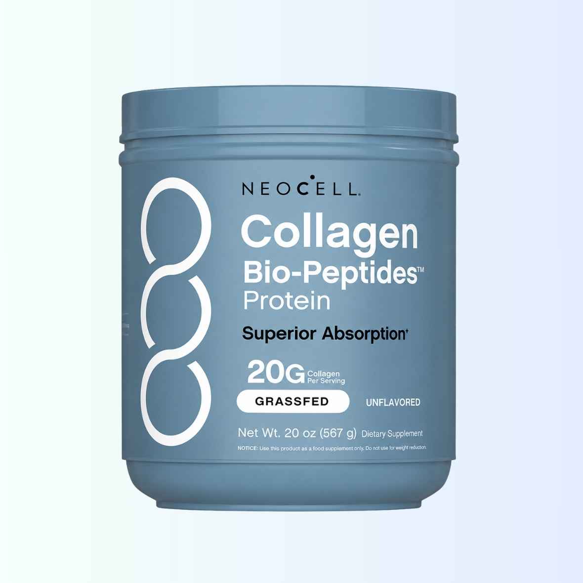 Collagen Bio-peptides protein powder 567g ( Neocell ) Exp : 2/30