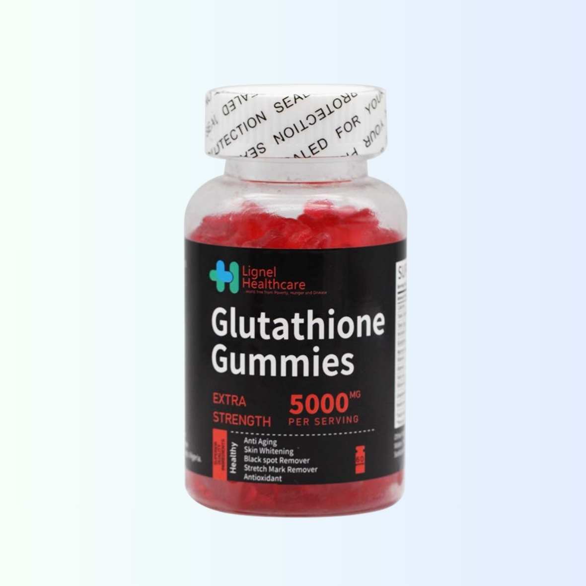 Glutathione Gummies 50000mg x 60 (Lignel Healthcare) Exp : 7/27