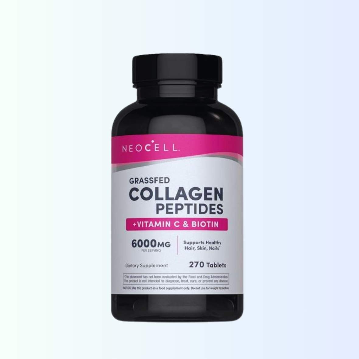 Grassfed Collagen Peptides + Vitamin C & Biotin Tablets x 270 ( Neocell )  Exp : 5/28