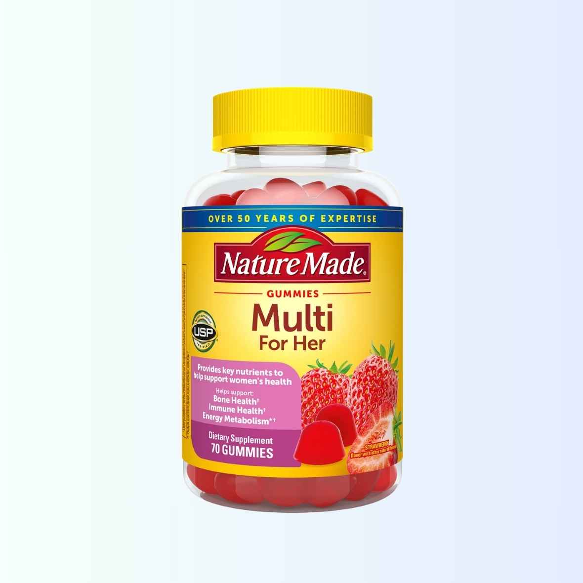 Multi For Her Gummies x 70 ( Nature Made ) Exp : 1/27