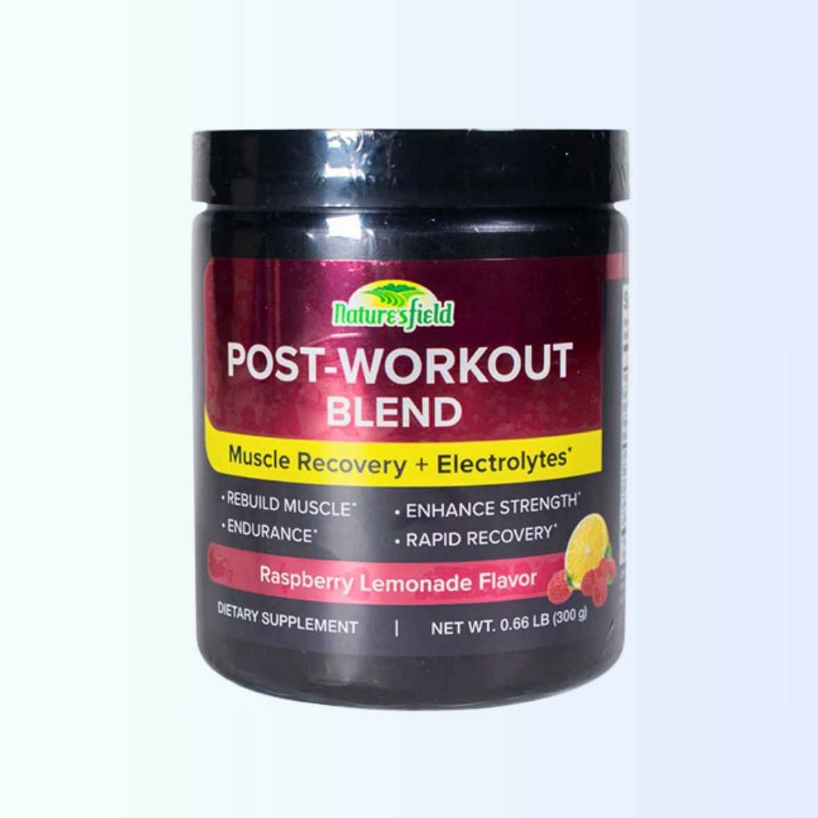 Post - workout Blend 300g (Nature's field) Exp : 4/27