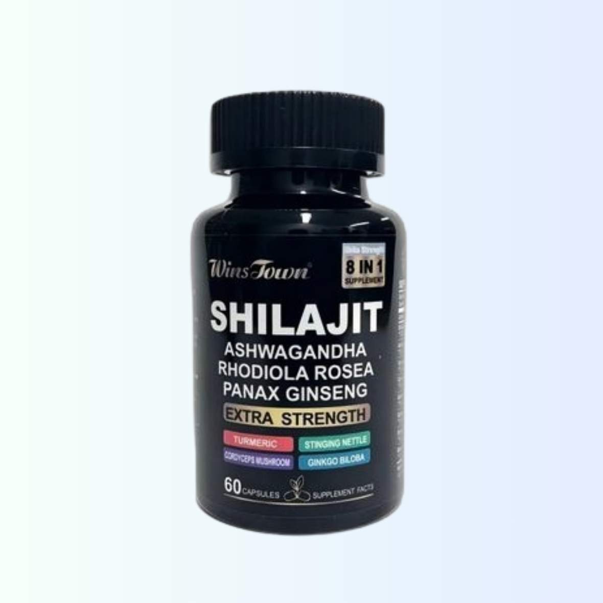 Shilajit Extra Strength 8 in1 x 60 (Wins Town) Exp : 5/28