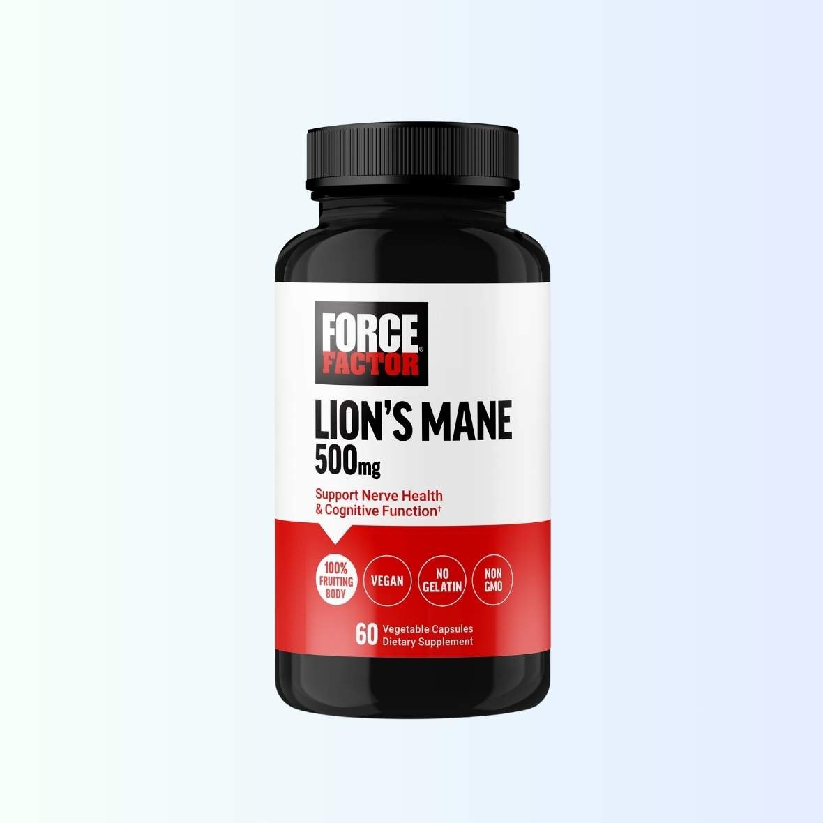 Lion's Mane Capsules  500mg x 60 ( Force Factor) Exp: 1/27