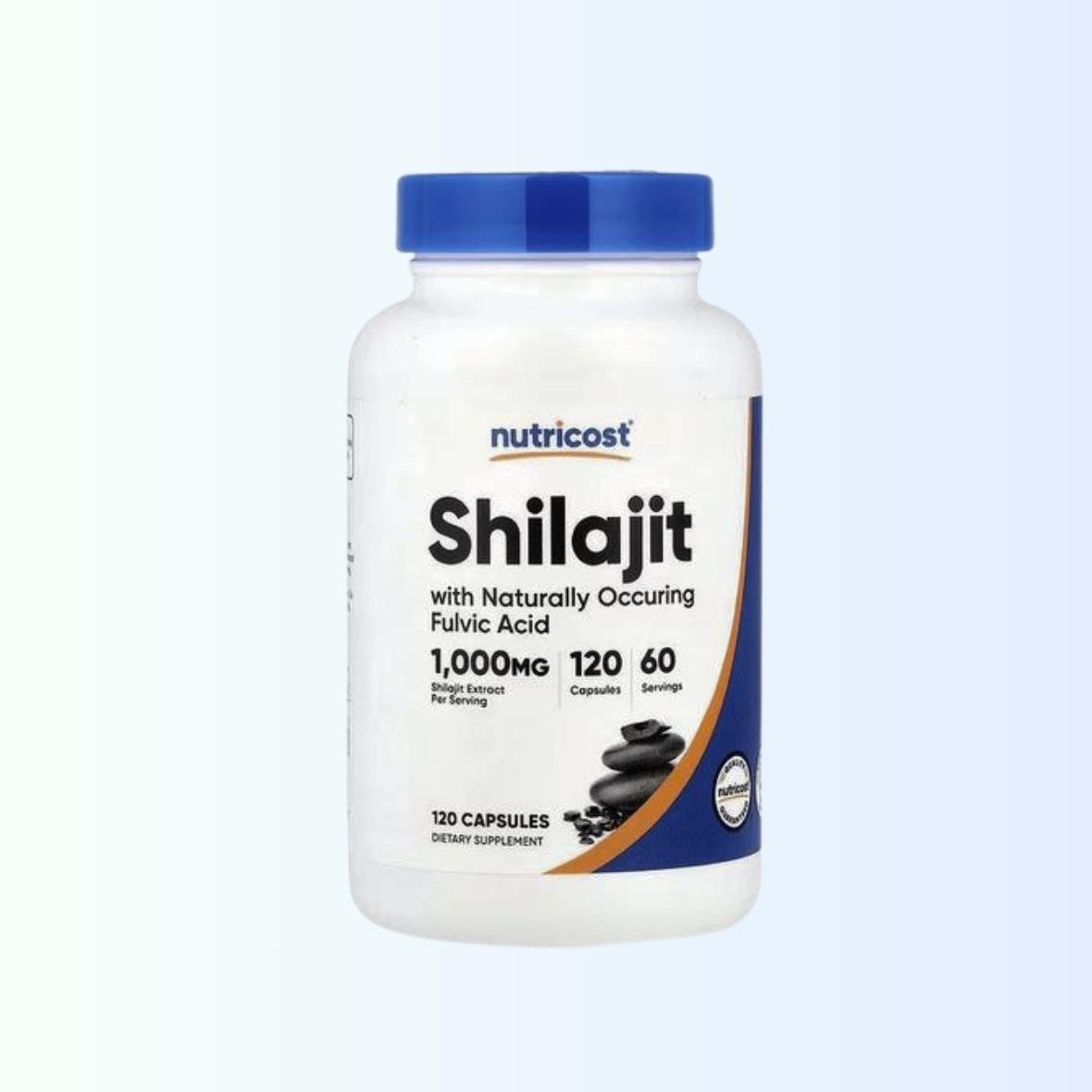 Shilajit Capsules 1000mg x 120 (Nutricost) Exp : 7/28