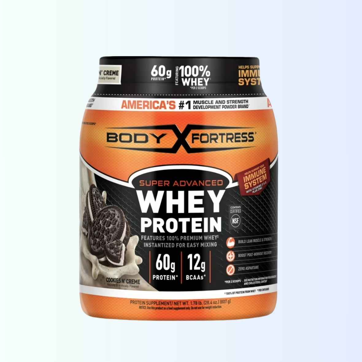 Super Advanced Whey Protein powder 807g (Body Fortress ) Exp : 12/26