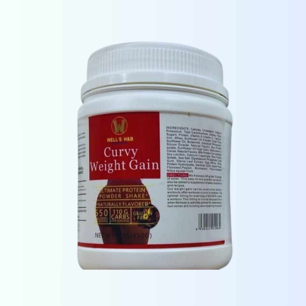 Curvy Weight gain 450g (Well's Hb ) Exp : 9/26