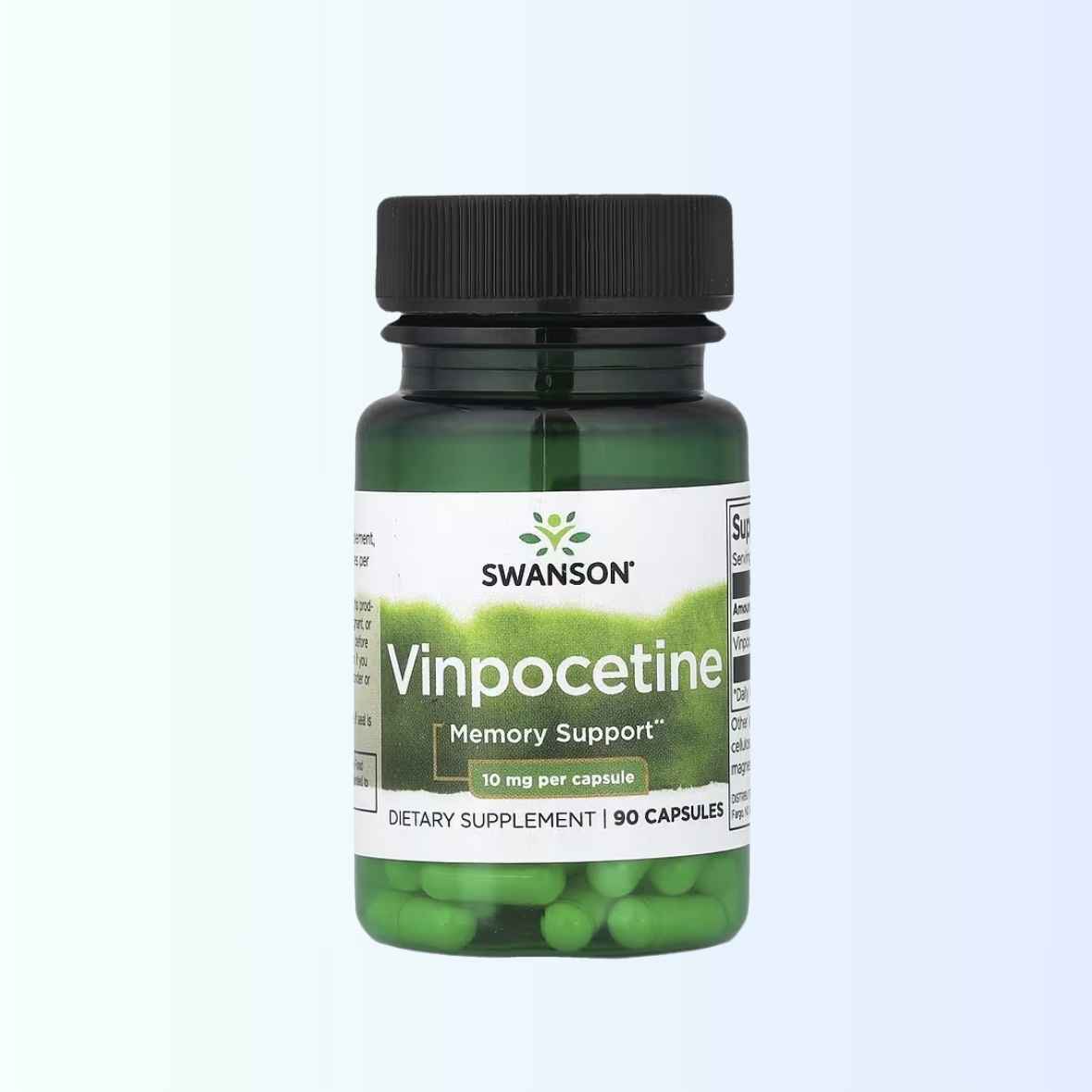 Vinpocetine Capsules 10 mg x 90 (Swanson) Exp : 1/27